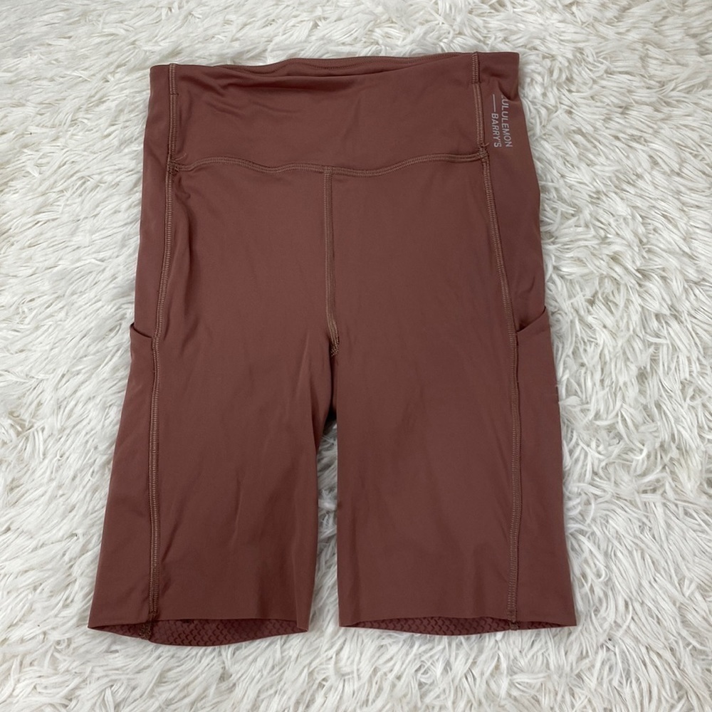Lululemon Stronger as One High-Rise Short 8" *lululemon X Barrys Red Dust